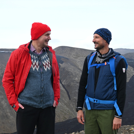 Crown Prince Haakon in Iceland 